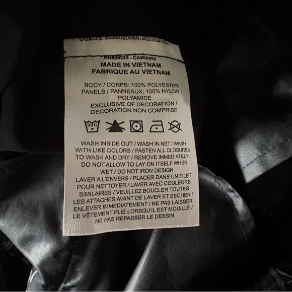 NIKE x SACAI sz S Black Belted Cargo Pants DQ9060 - Picture 11 of 12